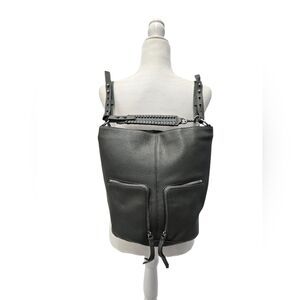 All Saints Fetch Leather Backpack